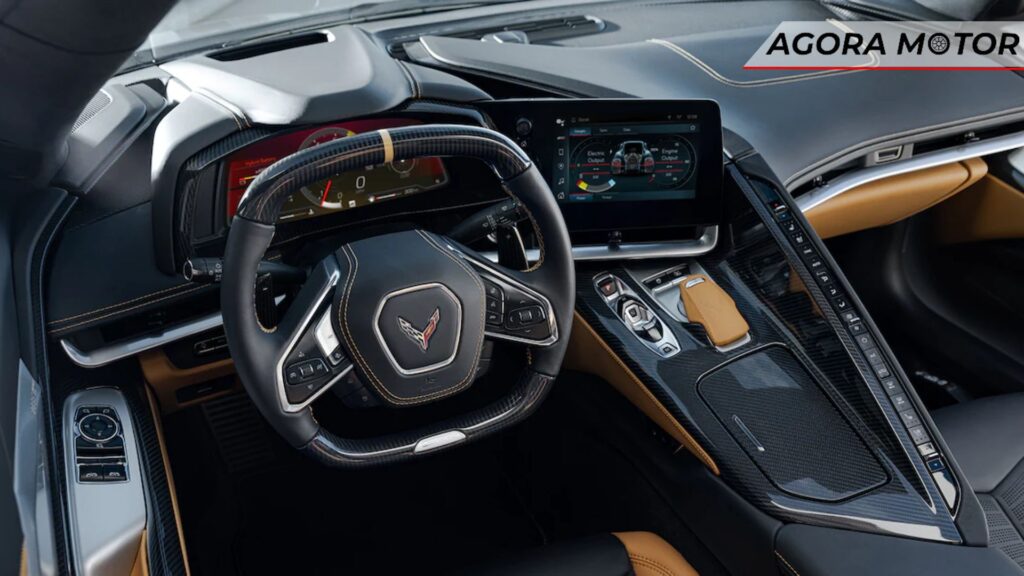 Painel do Corvette 2024.