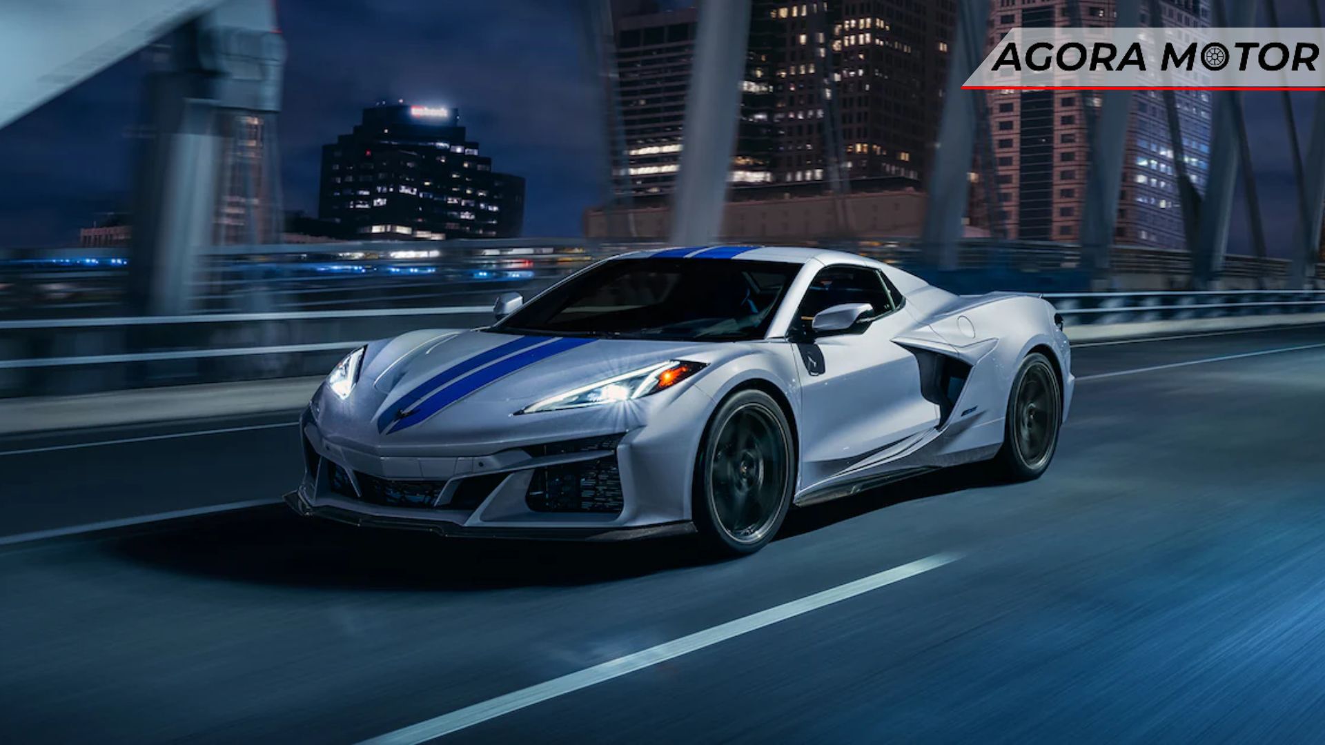 Corvette na estrada.