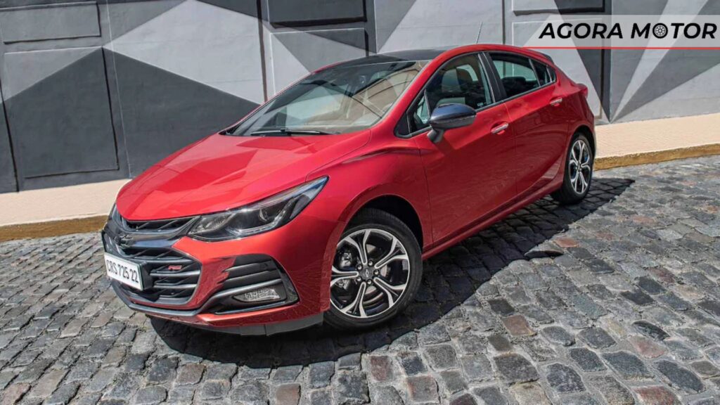 Diagonal do Cruze Sport6 RS.