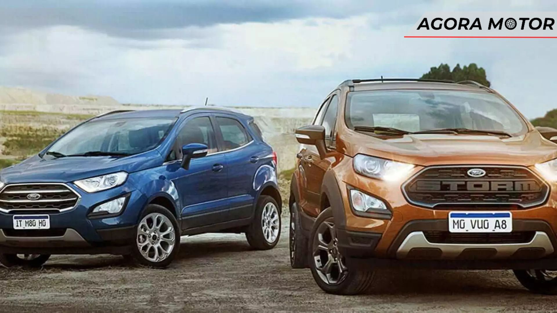 Ford Ecosport em duas versões.