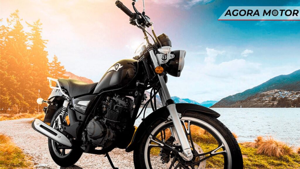 Frente da Chopper Road 150.