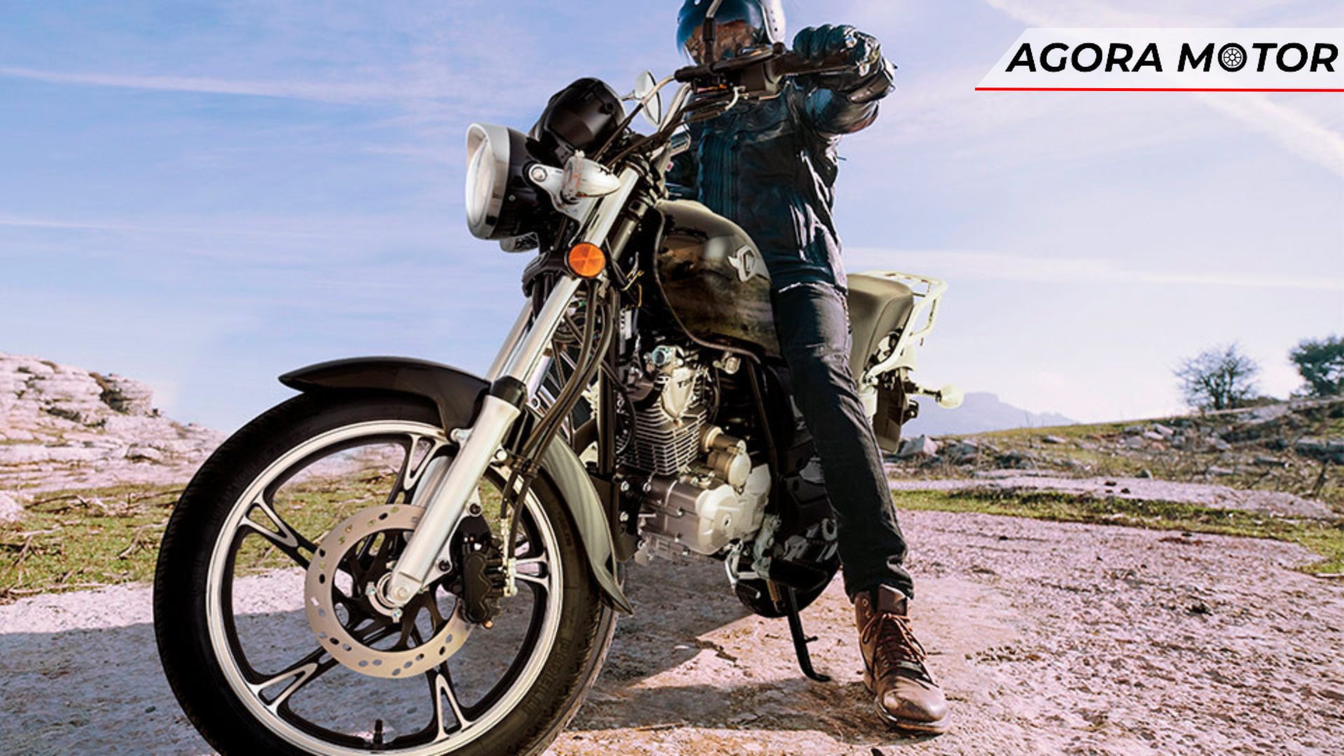 Frente da Chopper Road 150.