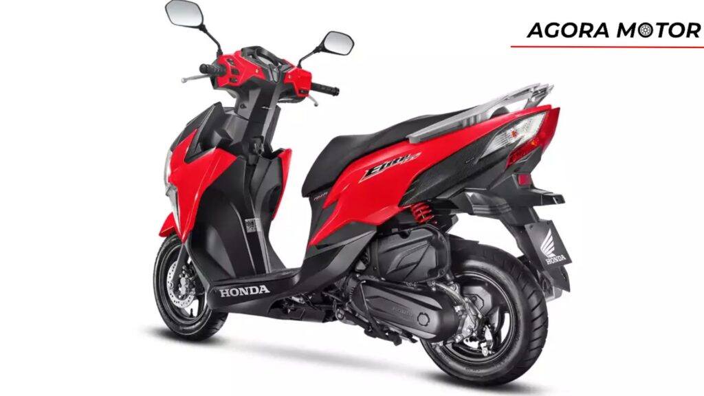 Traseira da Honda Elite 125.