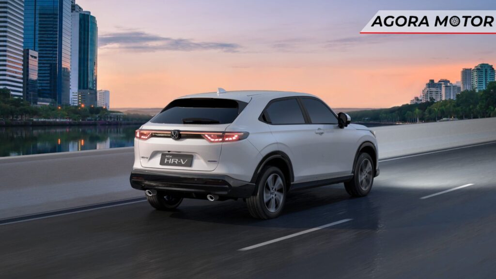 Traseira do HR-V.