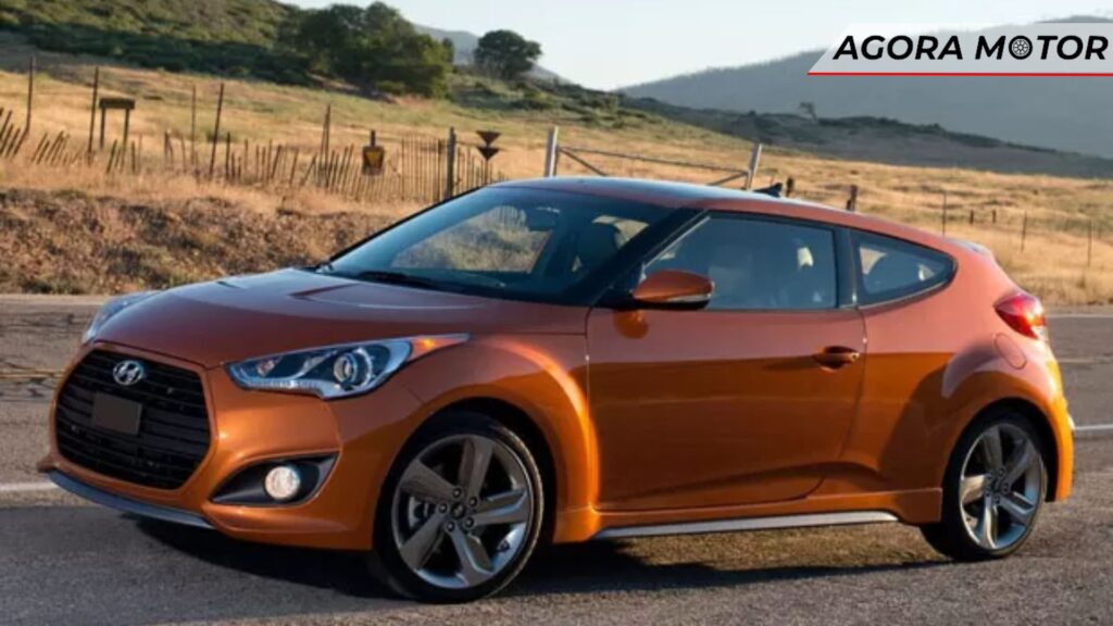 Lateral do Veloster.
