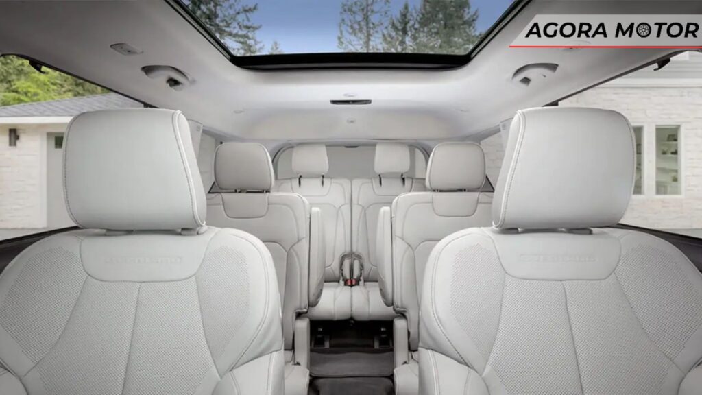 Bancos interno do Jeep Granf Cherokee.