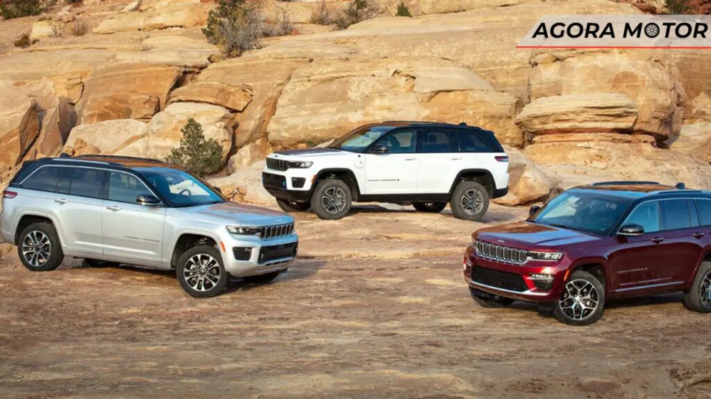 Modelos do Jeep Grand Cherokee 2024.