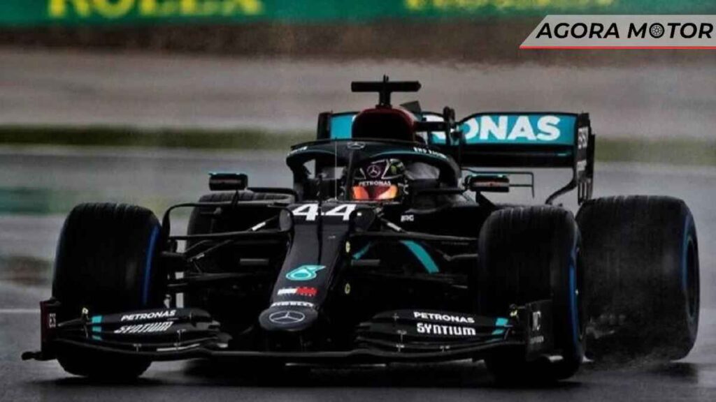 Mercedes preta na Fórmula 1