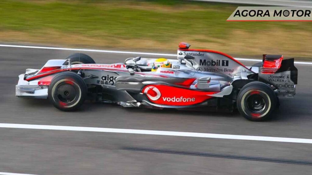 lewis hamilton 2008 china mclaren vodafone Pintura McLaren Vodafone na Fórmula 1