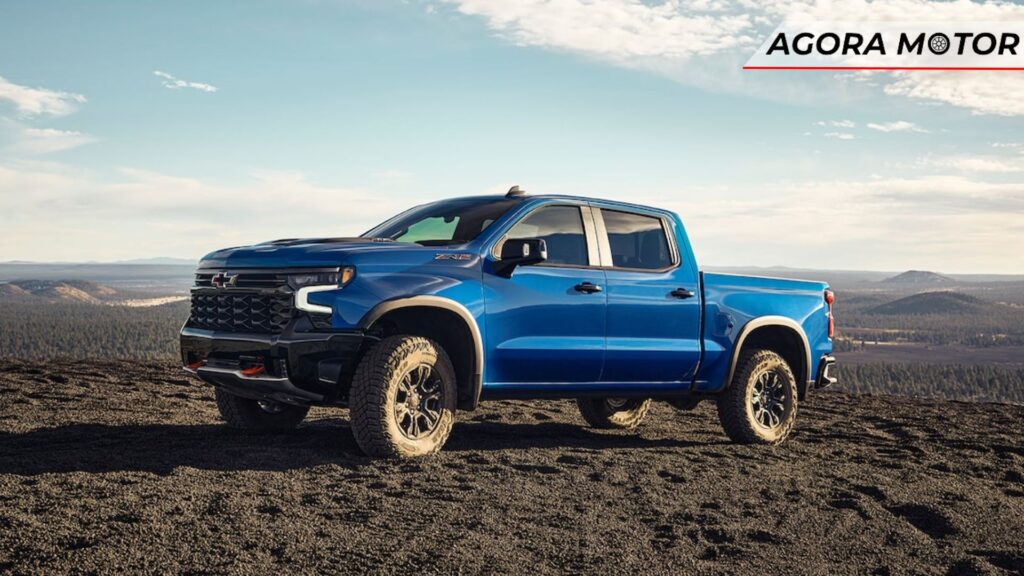 Silverado com um pacote off-road.