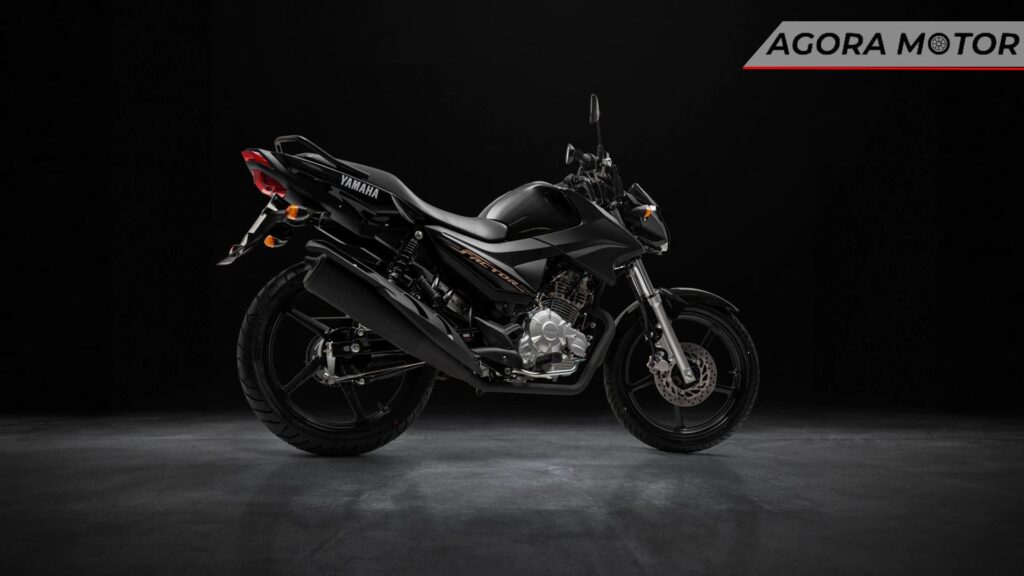 Lateral da Yamaha Factor 125i UBS 2024.