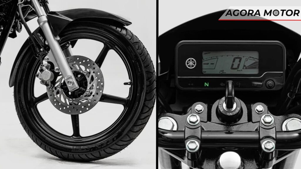 Painel da Yamaha Factor 125i UBS 2024.