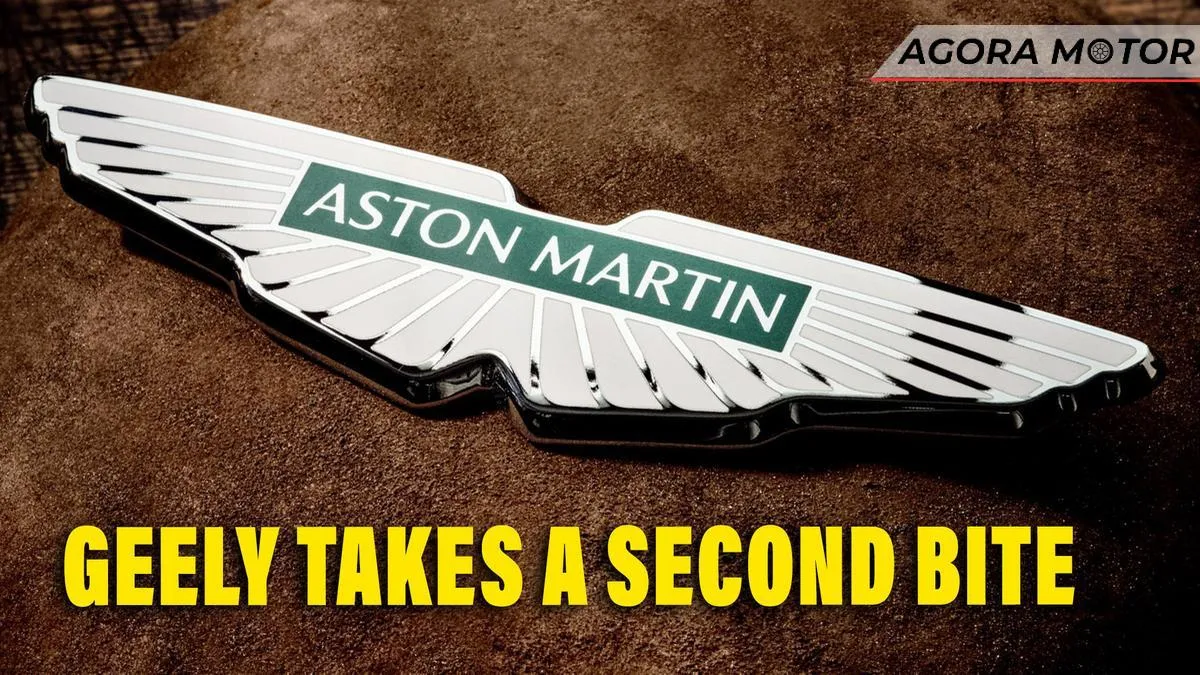 A Chinesa Geely aumenta sua participação na Aston Martin para 17%