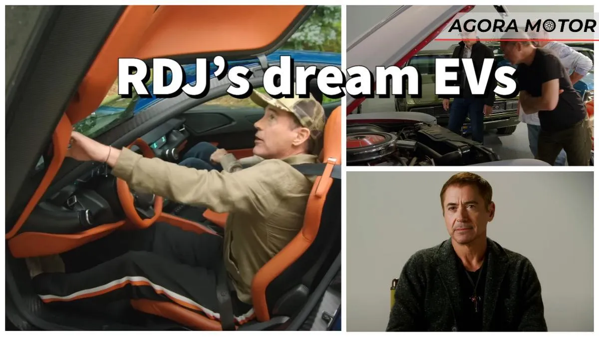Astro Robert Downey Jr. converte sua coleção de clássicos em híbridos e EVs