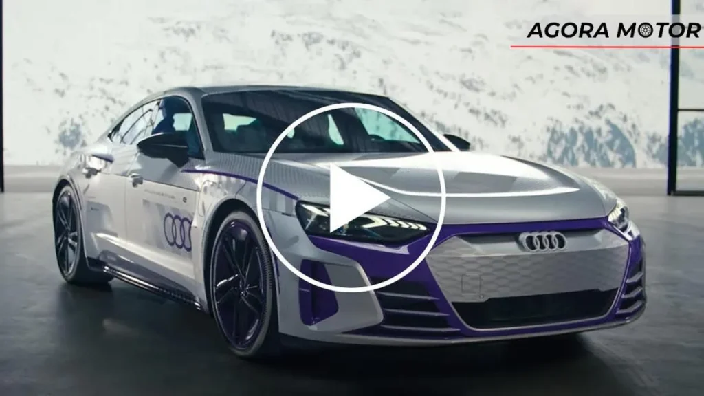 Audi transforma RS E-Tron GT em conceito de corrida de gelo