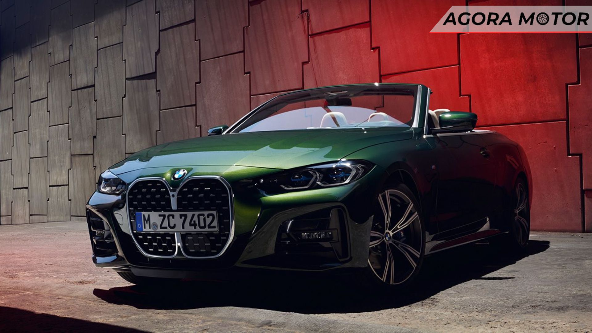 Foto panorâmica do BMW Série 4 Cabrio 2024