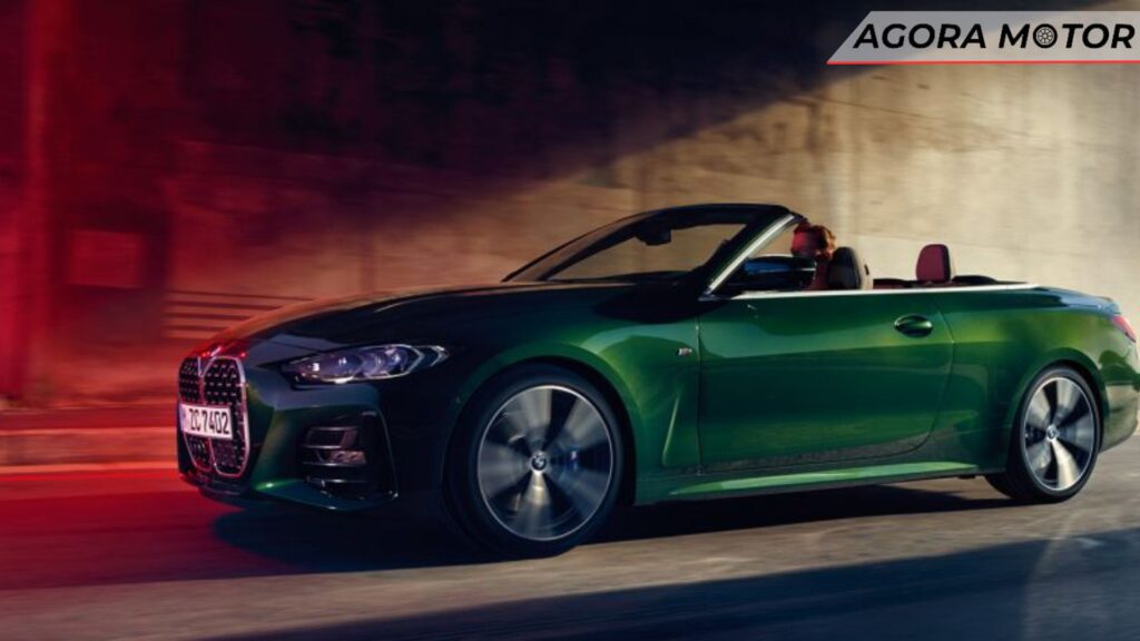 Lateral do BMW Série 4 Cabrio 2024