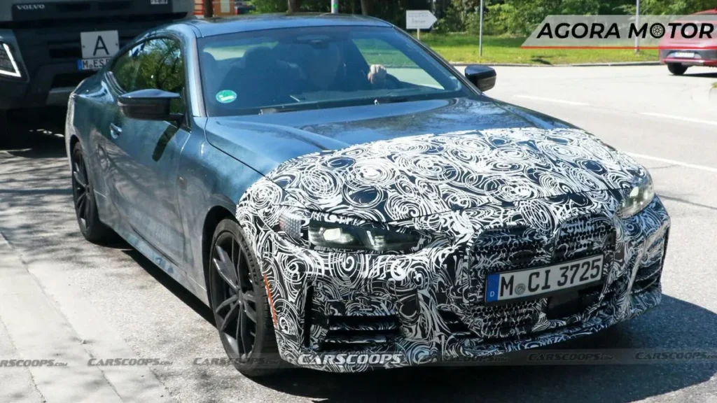 BMW Série 4 Coupe 2025 foi flagrado: atualizações quase imperceptíveis