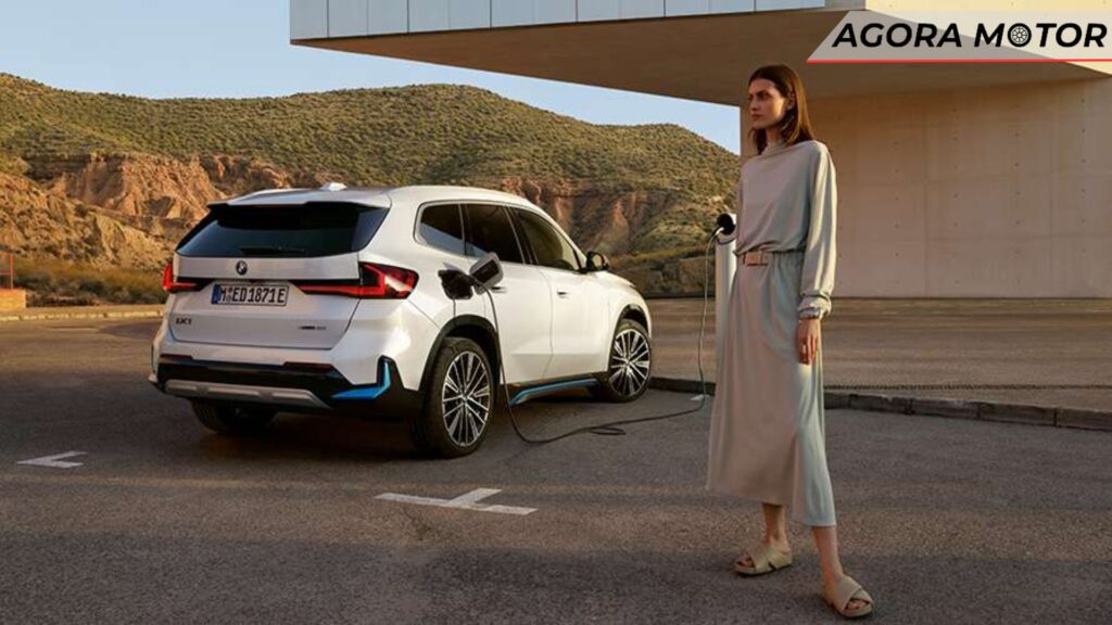 IX1 2024 versão elétrica da BMW X1 2024, carregando a bateria