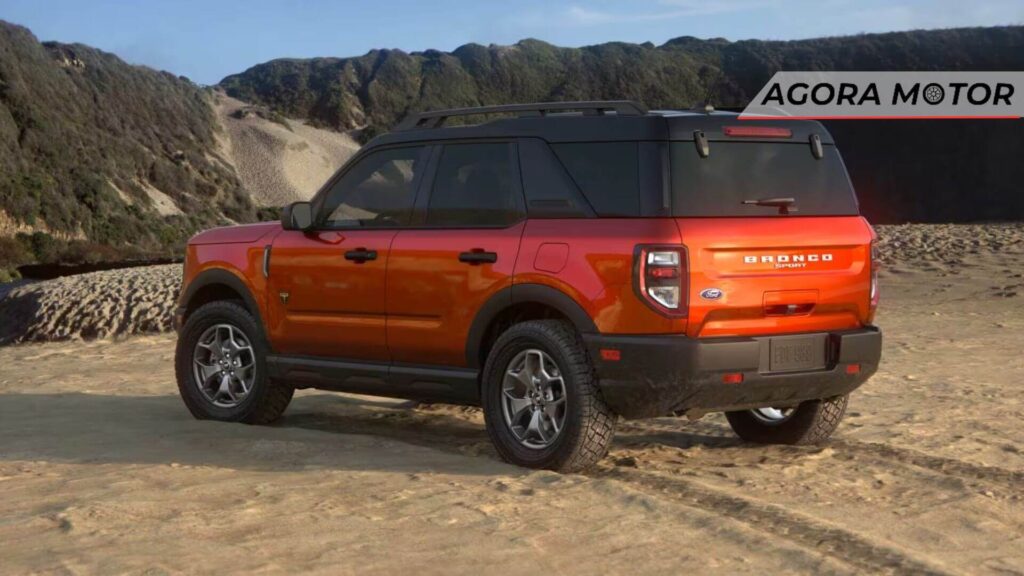 Parte lateral do Ford Bronco 2024