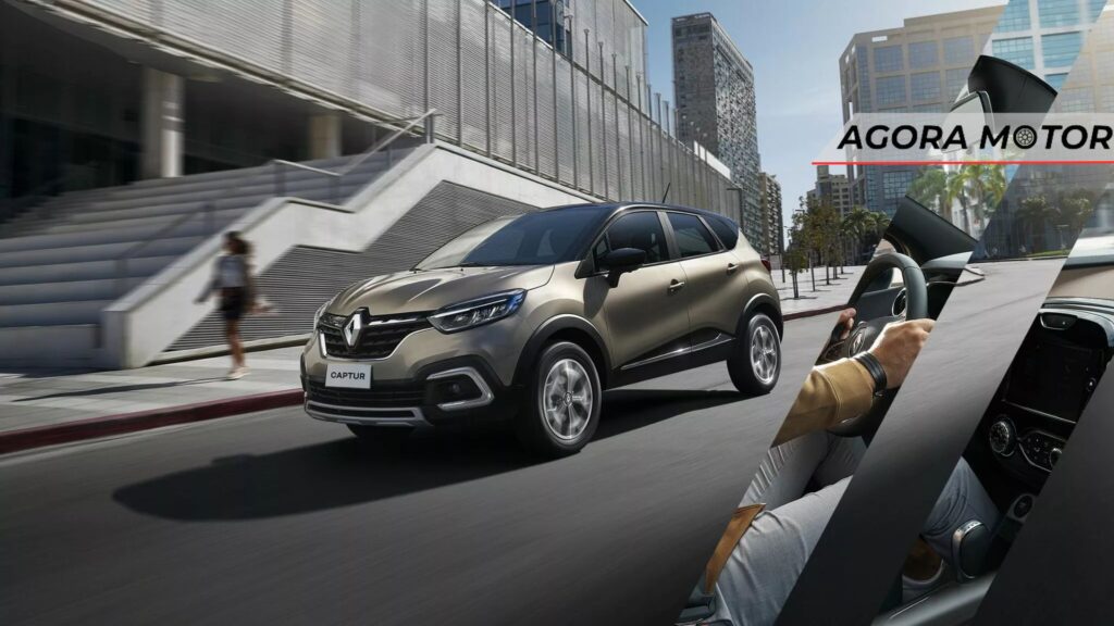 Captur 2024 em movimento.