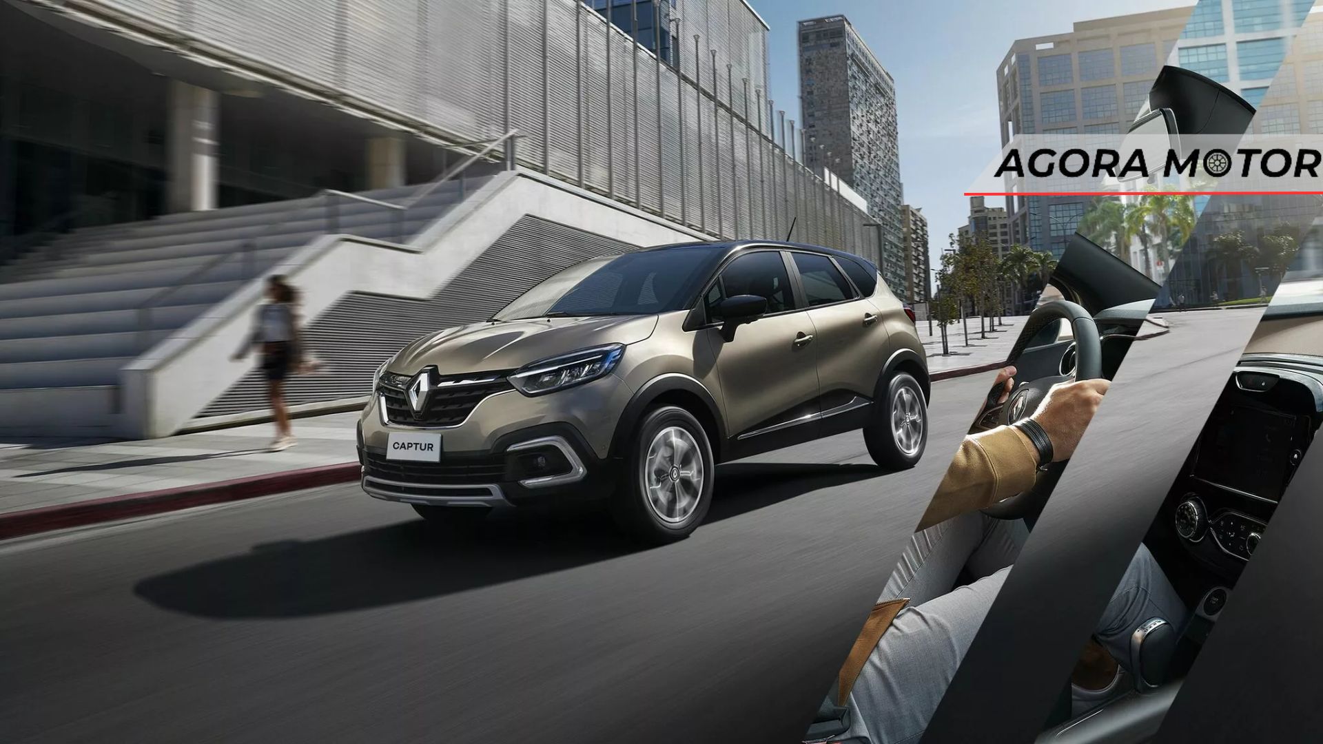 Captur 2024 em movimento.