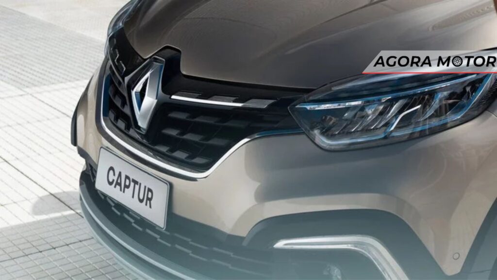 Parte frontal de um Captur 2024