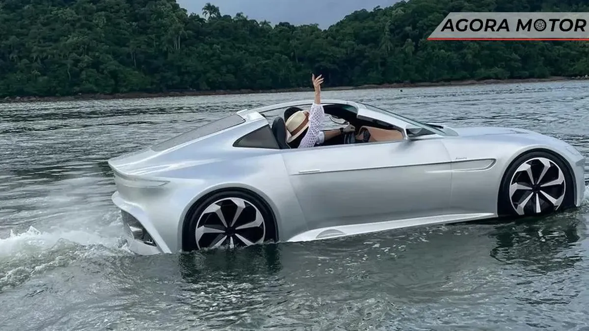 Carro lancha? Conheça o esportivo capaz de navegar na água até 100 km/h