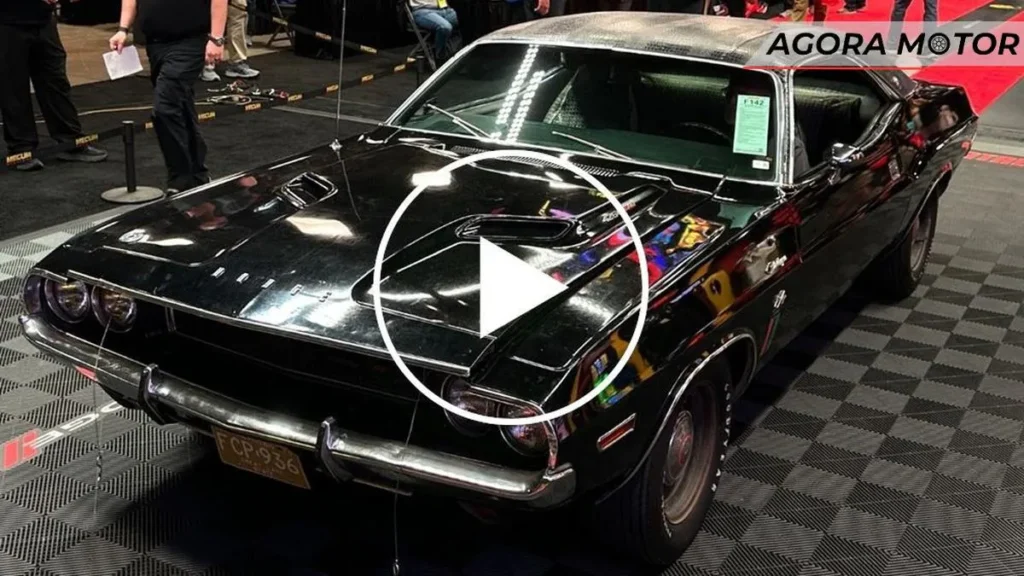 Challenger original "Black Ghost" se torna um carro de 1 milhão de dólares