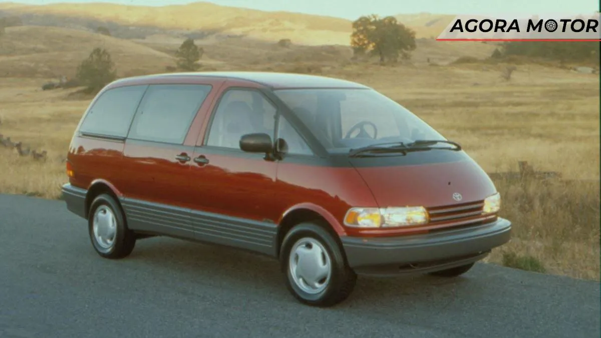 Como o Toyota Previa aumentou a potência sem opções extras de motor?