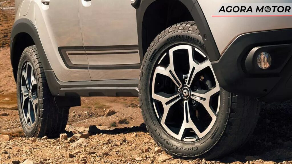 Rodas cromadas da Duster 2024