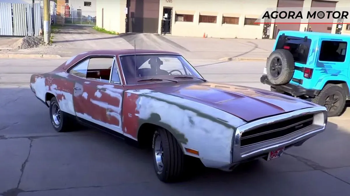 Edição limitada do Dodge Charger de 1970 esta andando novamente