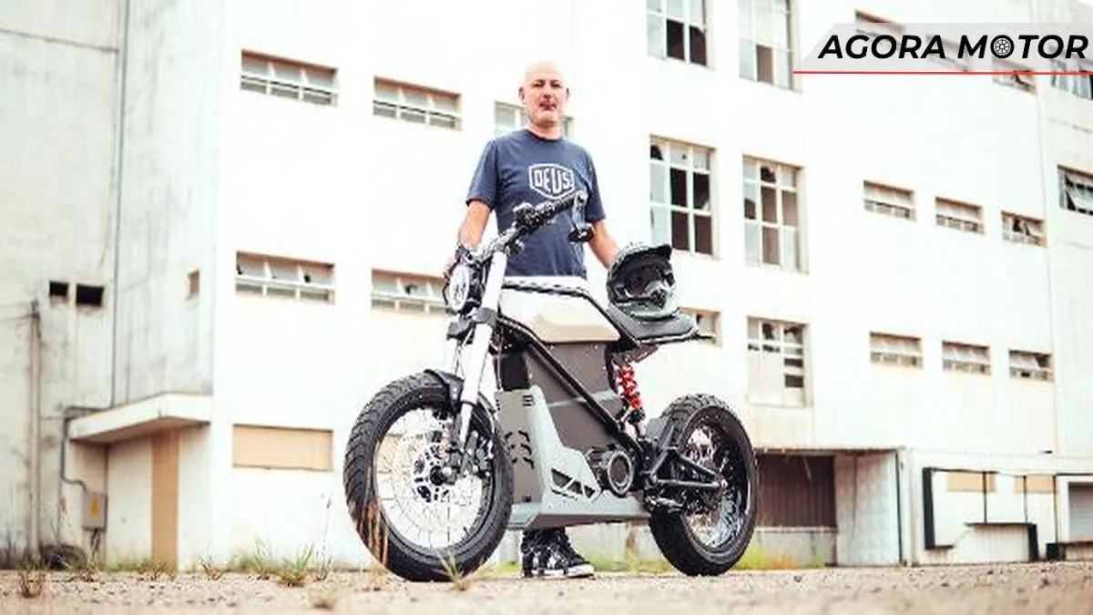 Essa moto elétrica com visual dos anos 70 foi criada por customizador de carros antigos