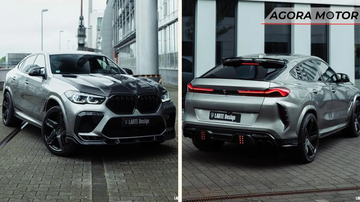 Esse BMW X6 M ficou ainda melhor com este body kit
