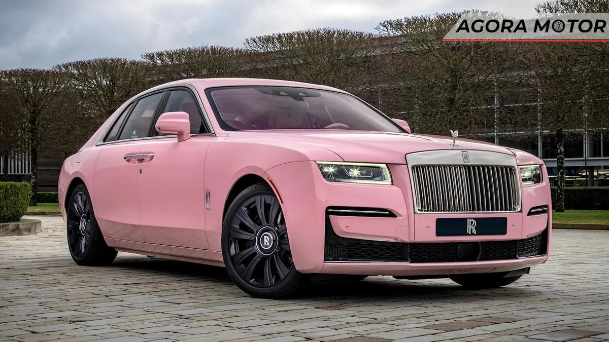 Esse é o Rolls-Royce Ghost Champagne Rose é o mais excêntrico que você verá hoje