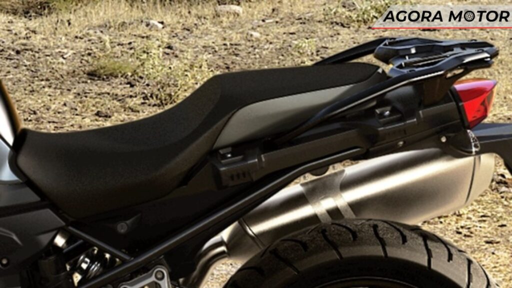 Banco de uma F 750 GS 2024