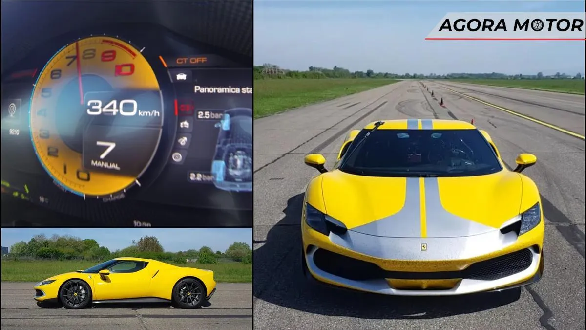 Ferrari 296 atinge 340 km/h em teste de aceleração: veja Ferrari 296 atinge 340 km/h em teste de aceleração: veja