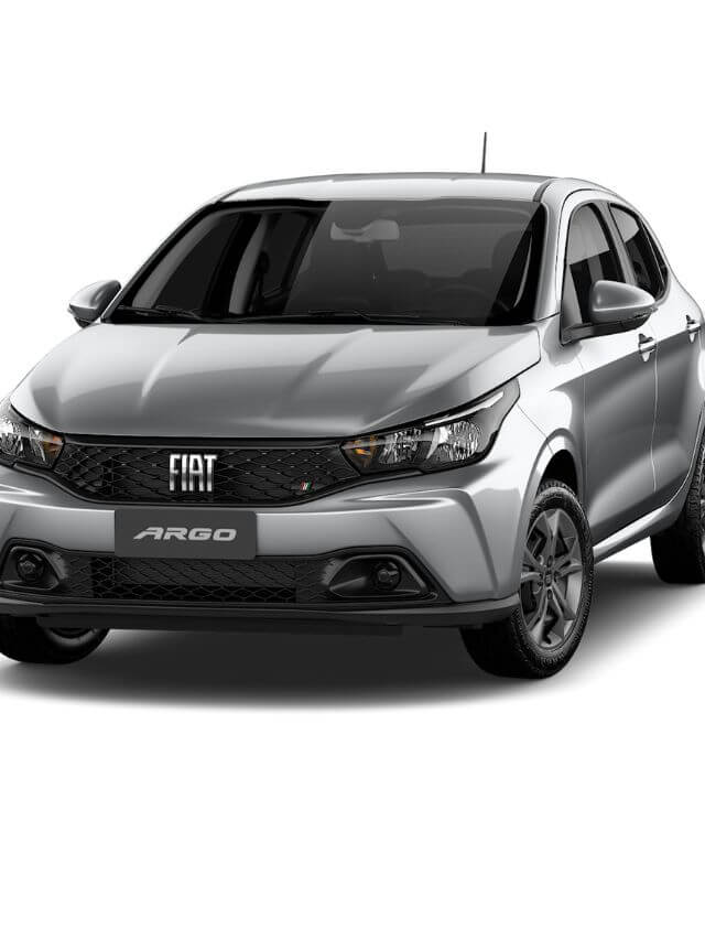 Fiat Argo prata.