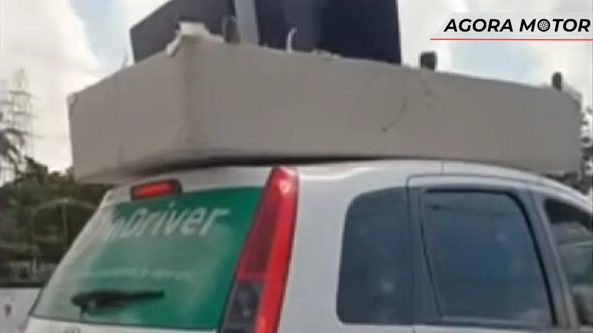 Fiesta de aplicativo faz mudança levando cama e muito mais no teto e bomba nas redes Fiesta de aplicativo faz mudança levando cama e muito mais no teto e bomba nas redes