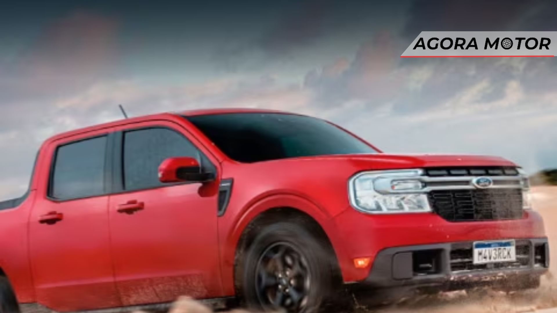 Ford Maverick 2024 vermelha