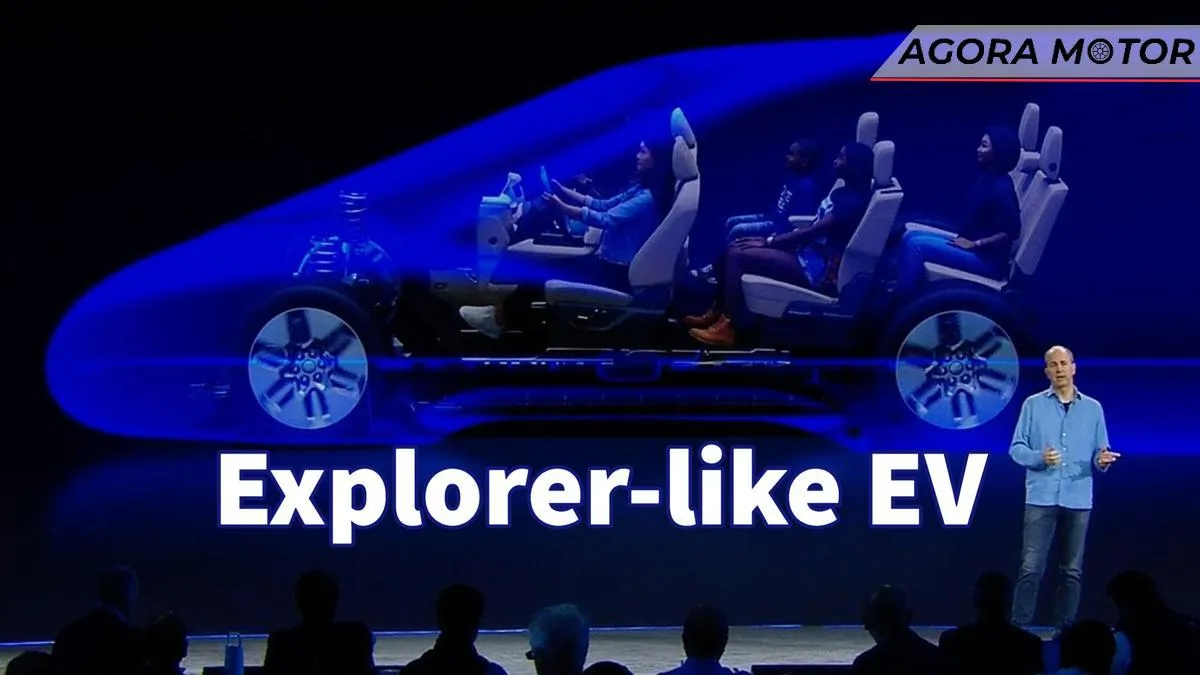 Ford mostra mais detalhes sobre seu SUV elétrico de 7 lugares que chega em 2025