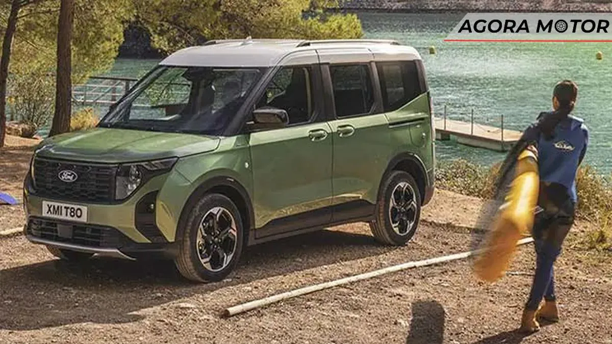 Ford revela nova van elétrica: conheça a E-Tourneo Courier