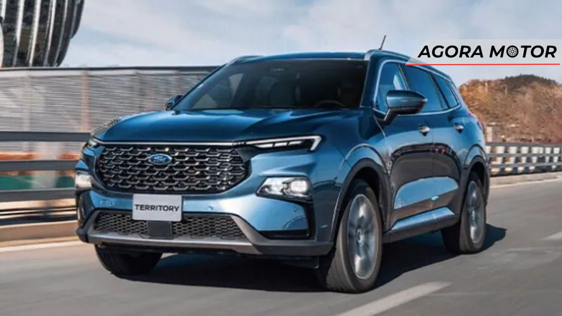 Territory 2024 azul em movimento