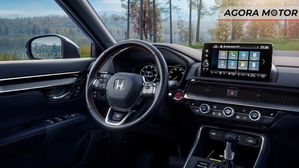 Honda CR-V 2023 se destaca por seus controles fáceis de usar