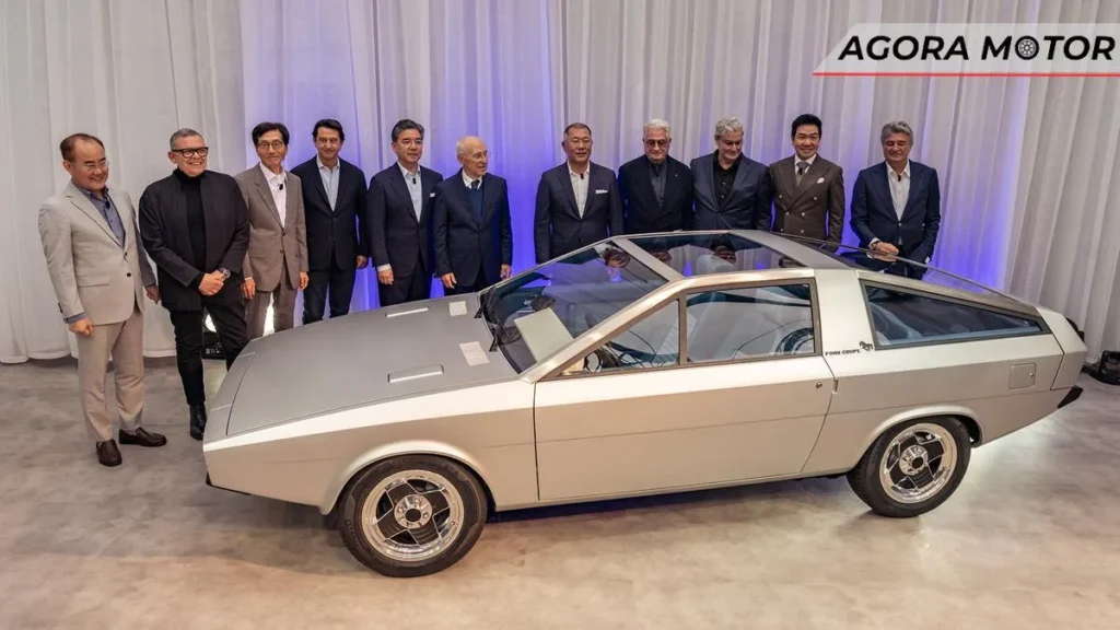 Hyundai recriou o icônico Pony Coupe Concept dos anos 70
