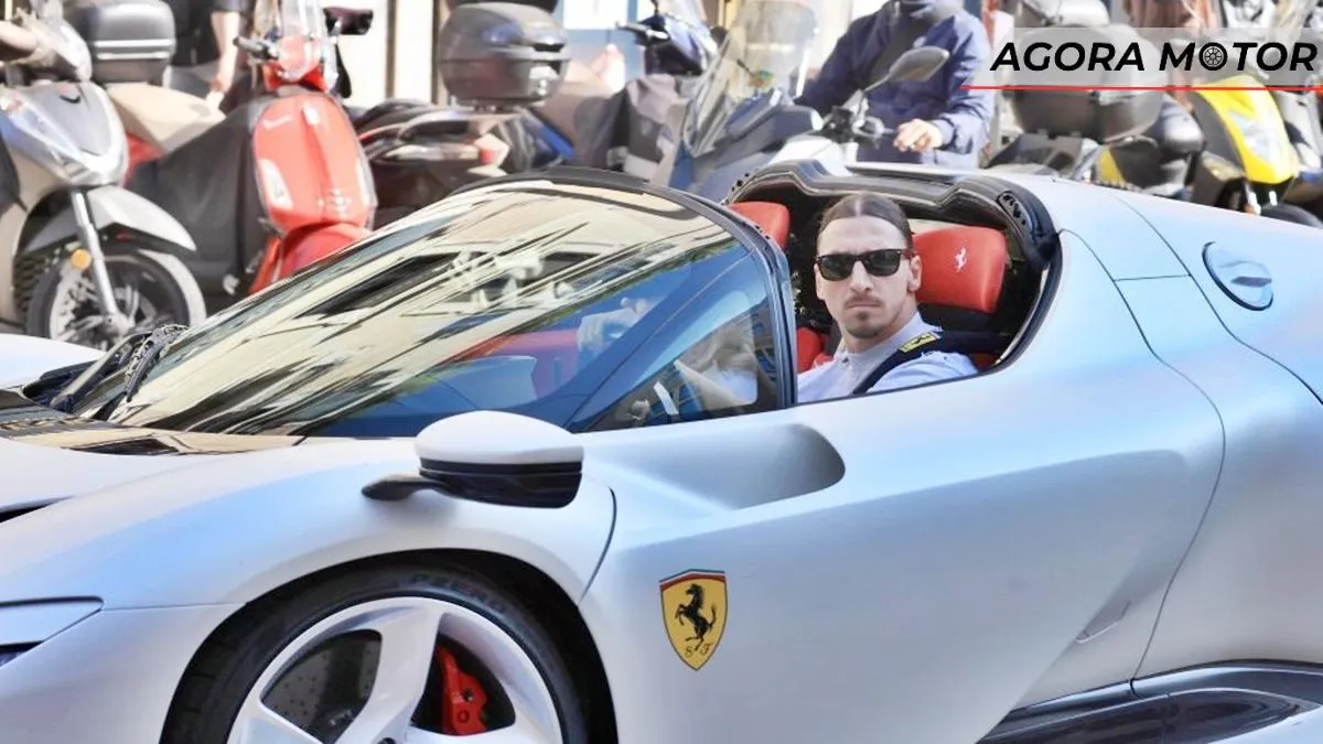 Ibrahimovic troca Ferrari SF90 por outra com motor V12 raríssimo