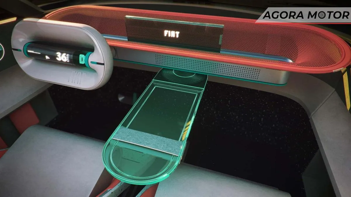 Interior dos Fiat do futuro: visual inspirado no passado