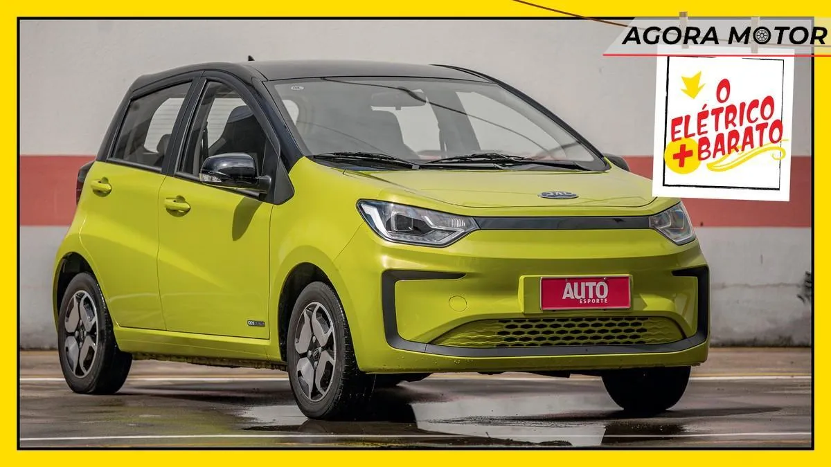 JAC E-JS1 é o carro elétrico mais barato do Brasil!