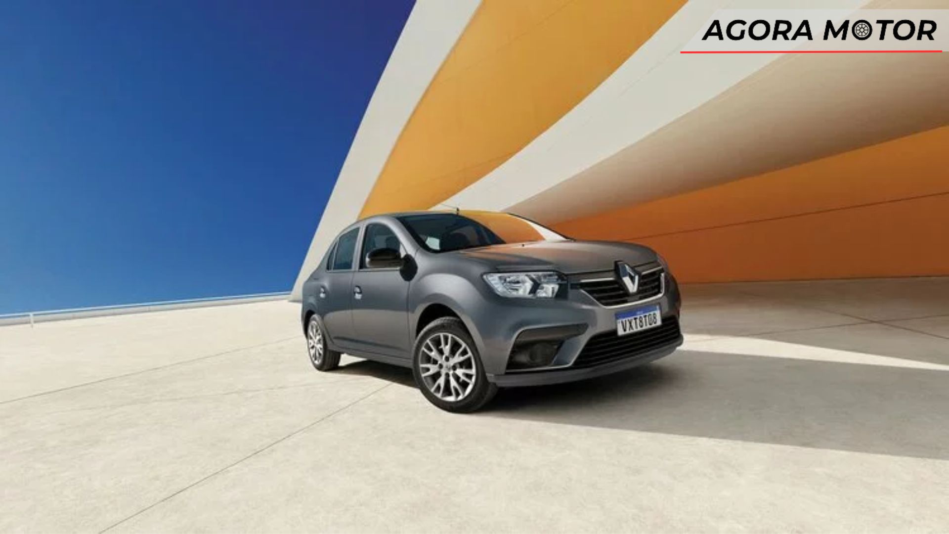 Parte da frente do Logan 2024