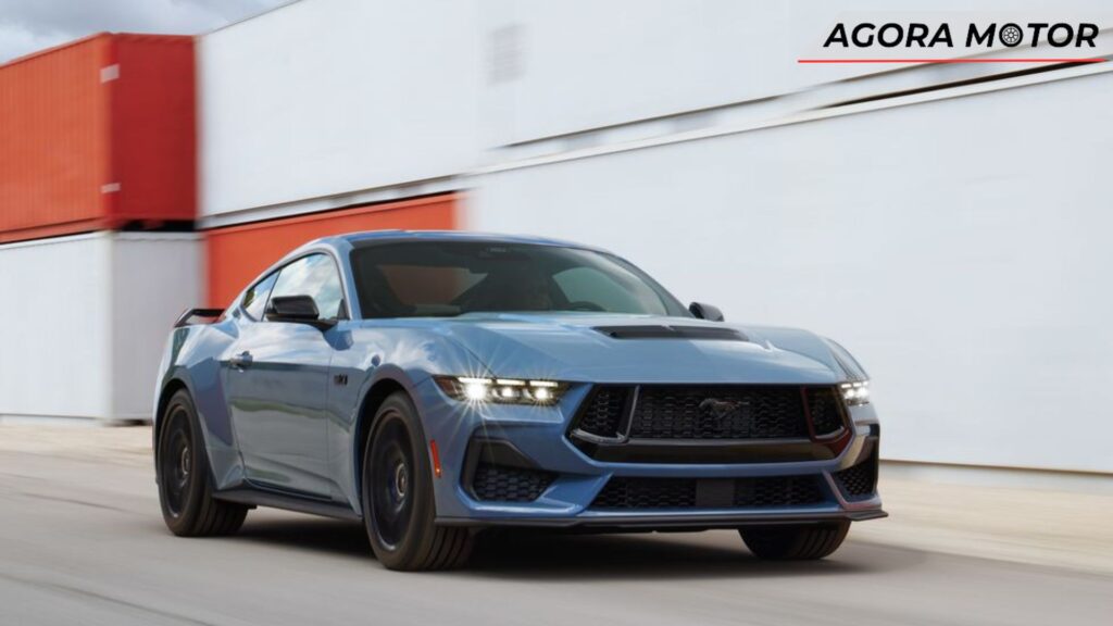 Parte frontal do Mustang 2024